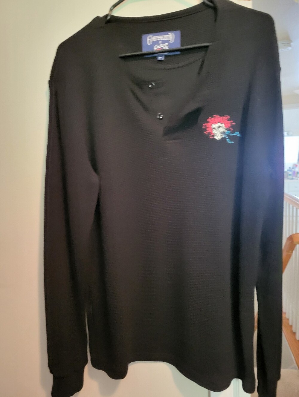 Grateful Dead Sec 119 Bertha Thermal Henley